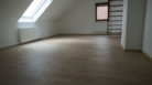 Vinylboden in einer Dachwohnung